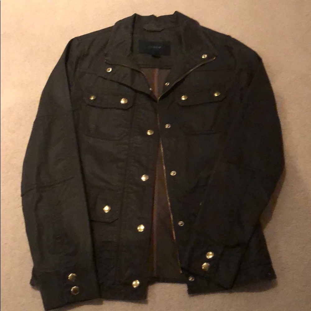 J. Crew Olive Field Jacket size XXS